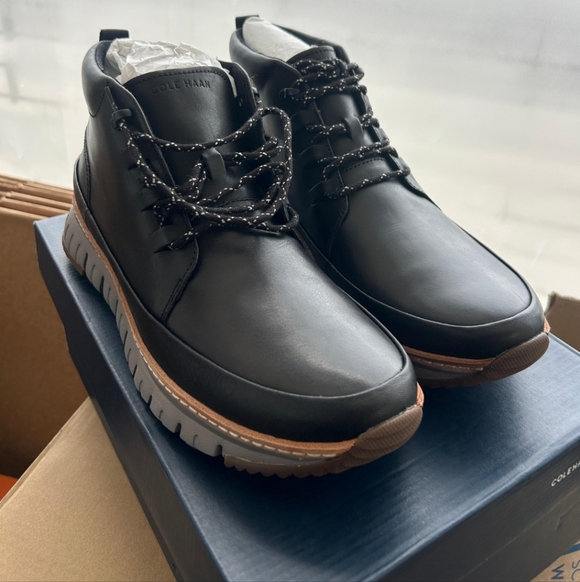 col Haan Other - Cole Hann Chukka Boots Mens 10 Black Grand Sport ZeroGrand Rugged  C31412